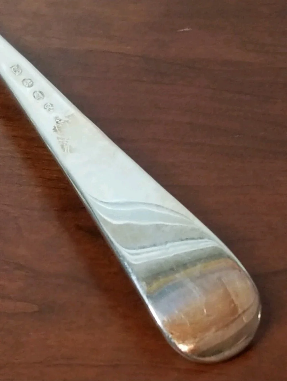 Gerity G48 Georgian Silverplate Salad Serving Set Spoon Fork 13